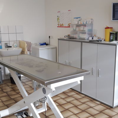 Ein Behandlungszimmer